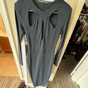 Long form fitting dress